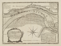 A-5271 Kaart van de rivier de Whaal met de wederzijdse oevers. Zoo van het Millingsche Schaar als Kyf en..., 1798
