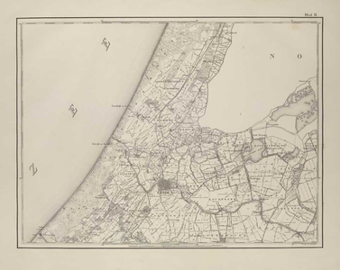 A-5357 Kaart van de provincie Zuid Holland : Blad II, 1846