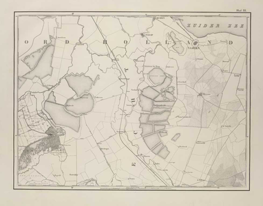 A-5358 Kaart van de provincie Zuid Holland : Blad III, 1846