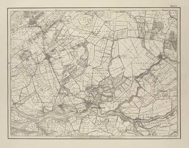 A-5360 Kaart van de provincie Zuid Holland : Blad V, 1846