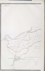 A-5383 Kaart der situatie van het terrein van Kuik langs Grave tot 's Hertogenbosch : [Blad 1], 1827-1828