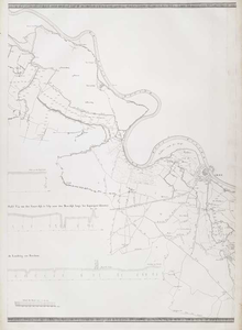 A-5385 Kaart der situatie van het terrein van Kuik langs Grave tot 's Hertogenbosch : [Blad 3], 1827-1828