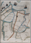  [Fotokopieën van ontbrekende fragmenten van de kaart van Rijnland]