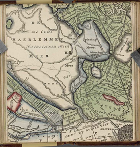 A-5432 Rhenolandia, Amstelandia et circumjacentia aliquot territoria cum aggeribus omnibus terminisq. su..., 1750
