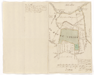 A-5514 Kaart figuratief van concept verveening, bedijken en droogmaaken van de landen genaamt de Vettebr..., 1796