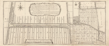 A-5564 Kaart van een gedeelte der veen en droogmakery genaamt de Butter-polder, welke meede begrepen is ..., 1773
