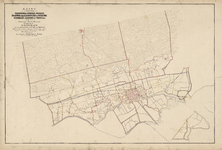 B-0001_01 Kaart van de gemeenten van Bloemendaal, Schooten, Haarlem, Spaarndam, Haarlemmerliede ged.k, Heem..., 1860