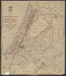 B-0008 Kaart van het hoogheemraadschap van Rijnland, 1855, met aantekeningen, ca. 1904