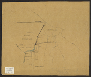 B-0050 Kaart van de situatie en gewijzigde grensscheiding bij het ontworpen Schinkelkanaal, 1877