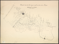 B-0131 Kaart van de Seingeving bezuiden den Rijn, ca. 1900