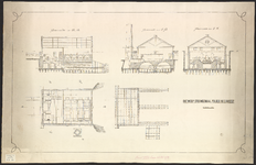 B-0548 Tekening ontwerp stoomgemaal polder Nieuwkoop, z.j.