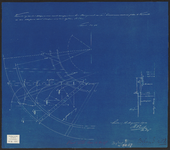 B-0578 Detailtekening verandering van het scheprad met rechte schoepen van het stoomgemaal van den Duivenvo, 1900