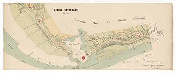 B-1734_13 Kaart van den Lekdijk Bovendams : Blad 13, 1876