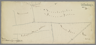 B-1844_04 Kaart van de grenslijn van het hoog-heemraadschap van Rynland verdeeld in 61 bladen : Afdeeling I..., circa 1860