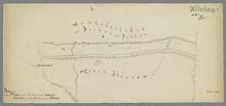 B-1844_05 Kaart van de grenslijn van het hoog-heemraadschap van Rynland verdeeld in 61 bladen : Afdeeling I..., circa 1860