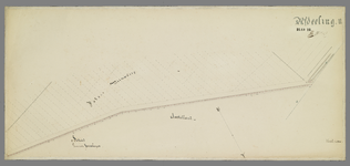 B-1844_28 Kaart van de grenslijn van het hoog-heemraadschap van Rynland verdeeld in 61 bladen : Afdeeling I..., circa 1860