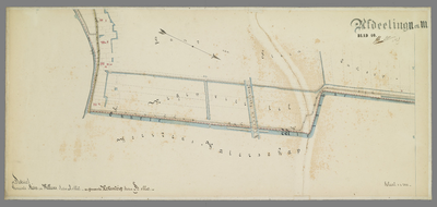 B-1844_40 Kaart van de grenslijn van het hoog-heemraadschap van Rynland verdeeld in 61 bladen : Afdeeling I..., circa 1860