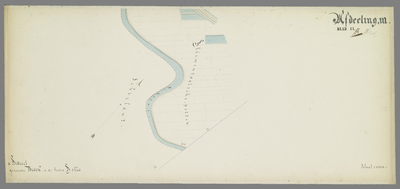 B-1844_44 Kaart van de grenslijn van het hoog-heemraadschap van Rynland verdeeld in 61 bladen : Afdeeling I..., circa 1860