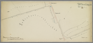B-1844_52 Kaart van de grenslijn van het hoog-heemraadschap van Rynland verdeeld in 61 bladen : Afdeeling I..., circa 1860