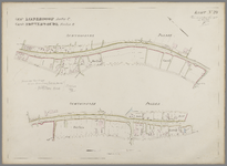 B-1845_20 Grenskaart van het hoogheemraadschap van Rijnland : Kaart no. 20 : [Gemeenten Leiderdorp en Zoe..., 1938