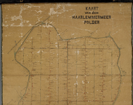 B-2174_01 Kaart van den Haarlemmermeer polder aanwijzende de bouwhoeven en erven, circa 1870