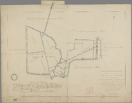 P-0017 Schetsteekening van den generalen Bent of Delfpolder gelegen in de gemeenten Hazerswoude en Benth..., 1857