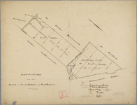 P-0019 Schetsteekening van den Noord en Zuid polder van Benthuijzen, circa 1858