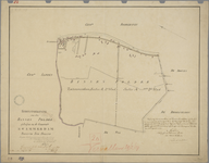 P-0026 Schetsteekening van den Binnen polder gelegen in de gemeente Zwammerdam, 1857