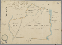 P-0044 [Grenskaart van de polder Broek en Simontjes], circa 1858