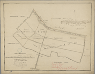 P-0058 Schetsteekening van den Drooggemaakten polder aan de Westzijde van Aarlanderveen gelegen onder de..., 1858