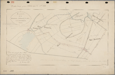 P-0066 Kaart van de Stompwijksche en Elleboogsche Verlaten met de daarbij behoorende vaarten, 1870