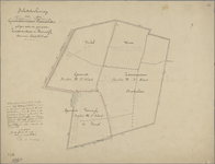 P-0078 Schetsteekening van den Gecombineerden Veenpolder [Tempelpolder] gelegen onder de gemeenten Zwamm..., circa 1883