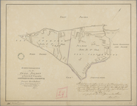 P-0081 Schetsteekening van den Geer polder gelegen in de gemeenten Soeterwoude en Stompwyk, 1858