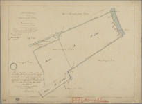 P-0083 Schetsteekening van den Gemeenewegsche polder gelegen in de gemeente Hazerswoude, 1857