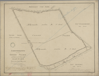 P-0088 Schetsteekening van den Googer polder gelegen in de gemeente Alkemade, 1857