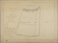 P-0120 Schetsteekening van den Horensche polder gelegen in de gemeente Hazerswoude, 1857