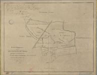 P-0143 Schetsteekening van den Klinkenberger polder gelegen in de gemeenten Sassenheim en Warmond en Oeg..., 1857