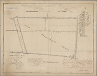 P-0151 Schetsteekening van den Laag Boskoopschen polder gelegen in de gemeente Boskoop, 1860; bijgewerkt in 1873, circa ...