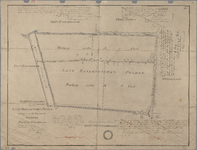 P-0151a Schetsteekening van den Laag Boskoopschen polder gelegen in de gemeente Boskoop, 1857; bijgewerkt in 1873, ...