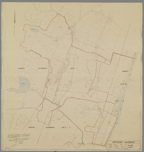 P-0171 [Grenskaart van het waterschap Mariënduin], 1940