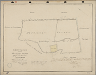 P-0183 Schetsteekening van den Munnikken polder gelegen in de gemeente Leyderdorp, 1857