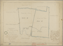 P-0215 Schetsteekening van de gecombineerde Oost- en Westgeersche polders gelegen in de gemeente Hazersw..., 1857