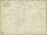 P-0248 Schetsteekening van den polder Reeuwyk onder de gemeenten Reeuwyk, Zwammerdam, Bodegraven, Waddin..., circa 1930