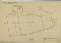 P-0374 [Grenskaart van de Zuid-Hoflandsche polder], 1946