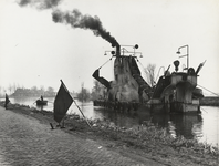 FOTO-000308 Het uitbaggeren van de Ringvaart van de Haarlemmermeerpolder,