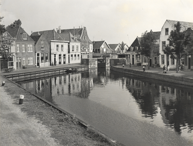 FOTO-000831 Kolksluis in Spaarndam, circa 1955