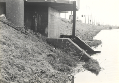 FOTO-001251 De Hanepraaiduiker aan de zijde van de Hollandse IJssel, circa november 1980