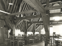 FOTO-001693 Kantine in de gewestelijke zolder, 1977