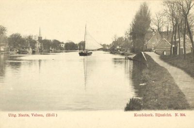 PBK-000021 Rijnzicht in Koudekerk, circa 1905