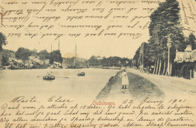 PBK-000028 Rijnzicht te Oudshoorn, circa 1901